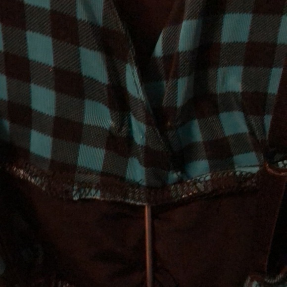 Black and Turquoise Dress - Picture 5 of 6